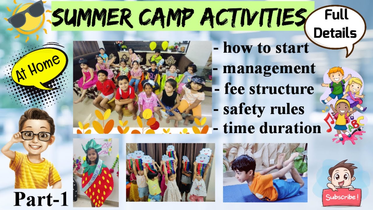 Summer Camp Activities || How to Start Summer Camp at home || Bhawna Art Gallery