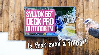 Sylvox Deck Pro 2023 55-inch Outdoor TV Review: The Ultimate Backyard Entertainment Solution?