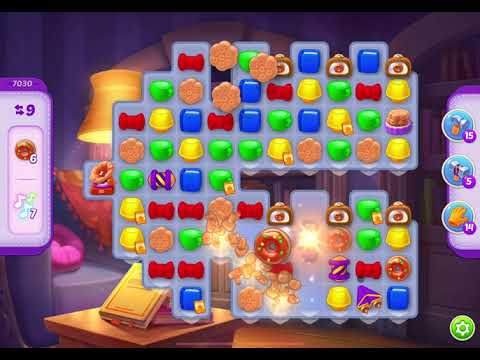 HomeScapes Level 7030 no boosters (16 moves)