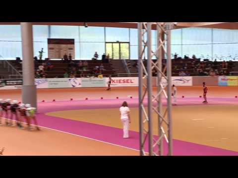 AGI 2014 - Senior Male - 20.000m elimination, Paolino retires