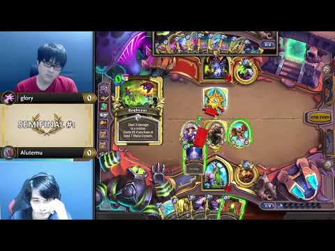 glory vs Alutemu - Semifinal - Hearthstone Grandmasters Asia-Pacific 2020 Season 1 - Playoffs
