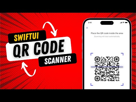 SwiftUI QR Code Scanner - AVKit Camera View - SwiftUI Custom Camera - SwiftUI Tutorials thumbnail