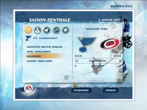 Lets Play NHL 2007 #1 Saison - St Louis - Einleitung
