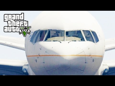 GTA 5 SP #19 - Boeing 757 Mod