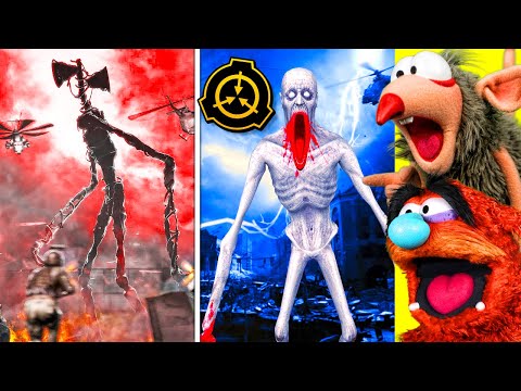 SIREN HEAD And SCP Monsters In REAL LIFE (Scary!)