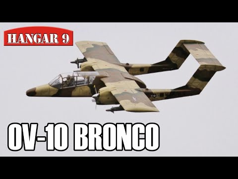 HANGAR 9 OV-10 BRONCO 30cc RC ARF 108" HAN4670 - 2 x RCGF 35-RE PETROLS - TIM AT RAF TIBENHAM - 2021
