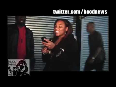 Charles Hamilton punched by a girl