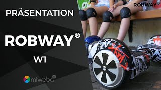 Hoverboard - Robway W1 - Präsentation 🎬 | Miweba [Deutsch]