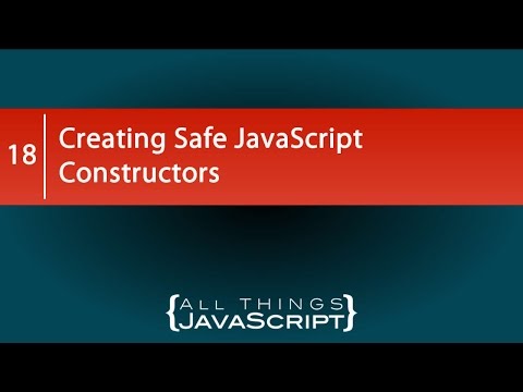 Creating Safe Javascript Constructors
