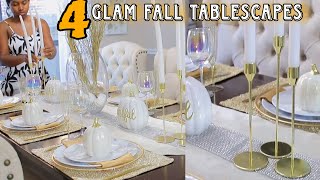 4 Glamorous Fall Table Setting Ideas For Thanksgiving 2025 | New Interior Decor Trends