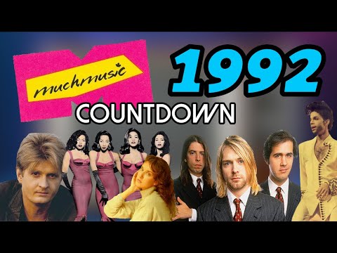 All the Songs from the 1992 MuchMusic Countdown