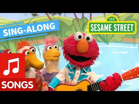 Sesame Street: Elmo's Ducks Lyric Video | Elmo's Sing Along Series