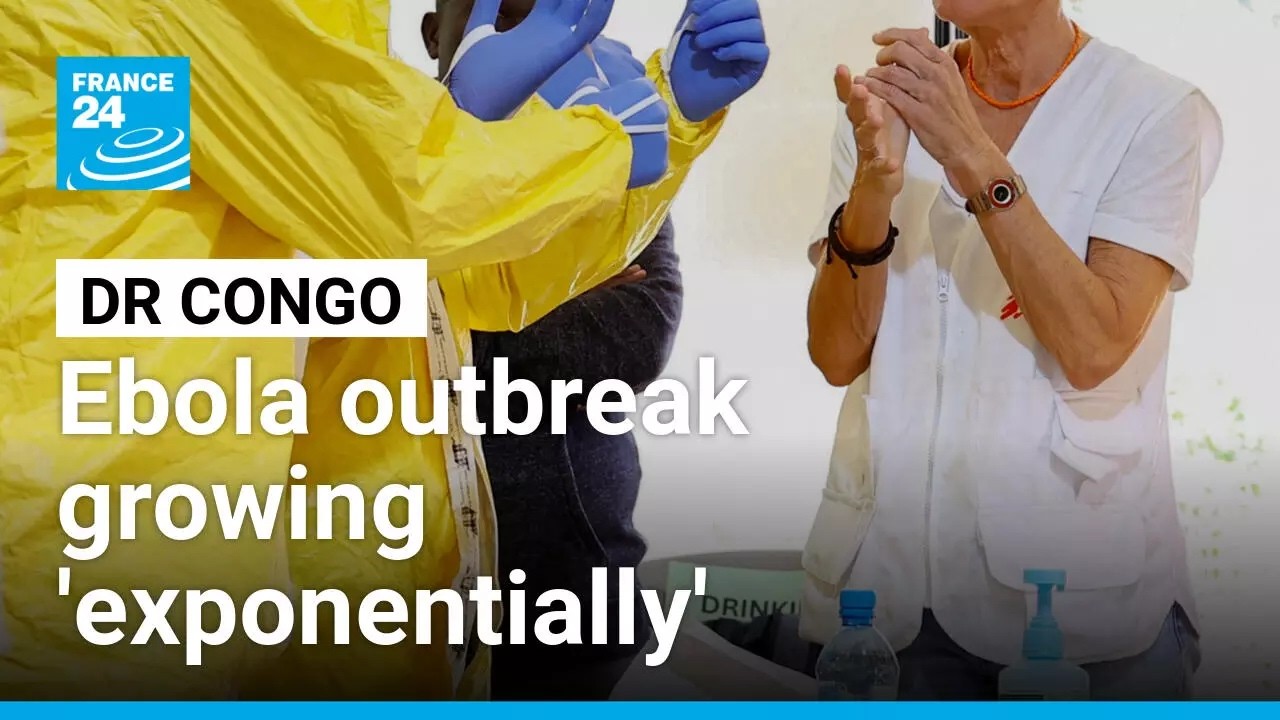 DR Congo receives Ebola vaccines in face of 'exponential' outbreak • FRANCE 24 English