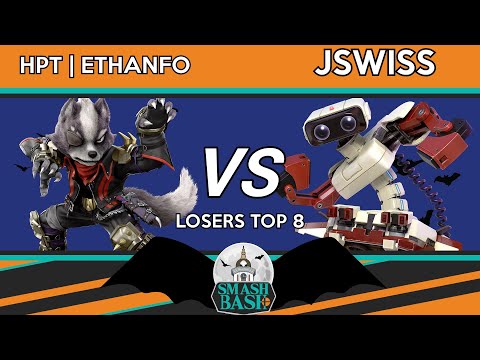 Smash Bash Singles - Losers Top 8 - HPT | Ethanfo(Wolf) Vs. JSwiss(ROB)