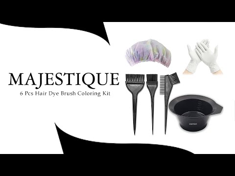 Plastic Dye Brush With Mixing Bowl