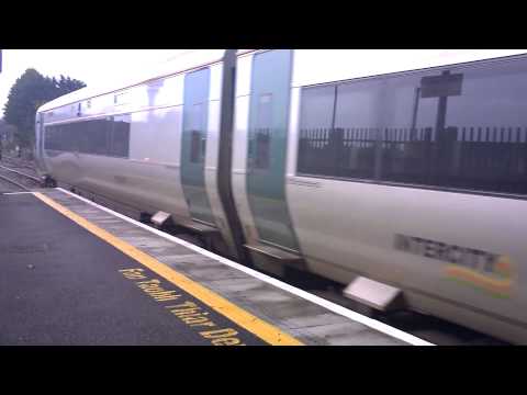Intercity class 22000 DMU leaving Kilkenny Macdonagh
