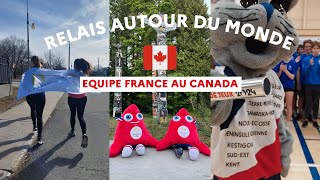 Retour en images sur le passage du Relais Autour Du Monde au Canada