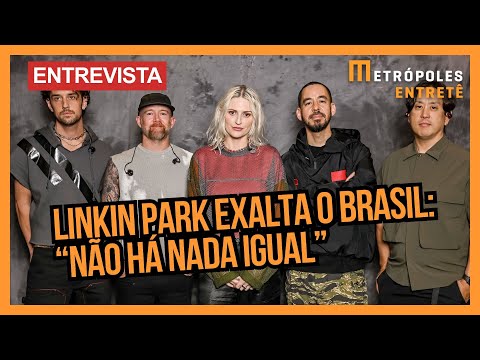 Metrópoles interviews Mike Shinoda and Emily Armstrong of Linkin Park