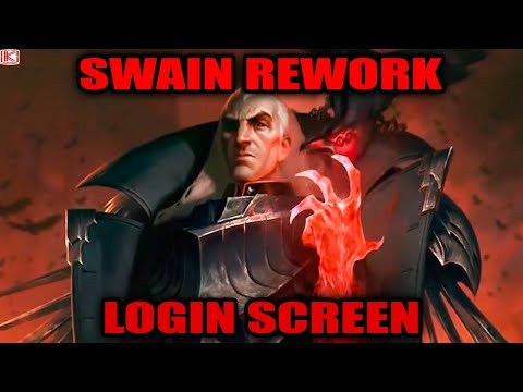 SWAIN REWORK LOGIN SCREEN 2018 - League of Legends