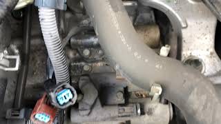 Honda Fit Transmission Solenoid Removal