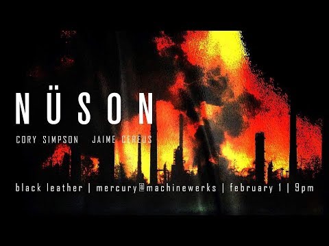 nüson @ black leather (Feb 1st 2018) | #techno #industrialtechno #deeptechno