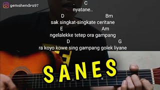 Download lagu Kunci Gitar SANES - Guyon Waton Ft Denny Caknan | Chordnya Gampang Banget mp3
