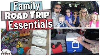 ROAD TRIP ESSENTIALS ||  Road Trip Survival HACKS for MOMS || Traveling with kids