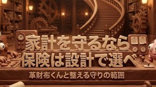 家計を守るなら保険は設計で選べ｜革財布くんと整える守りの範囲【安定編 第9話】
