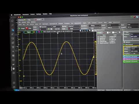 ESP32 DAC: creating a flexible sine wave function generator