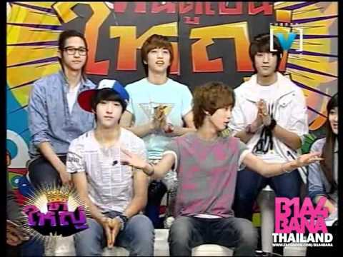 [SHOW] 110729 Channel [V] Thailand - B1A4 (1/4) HQ