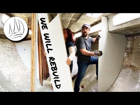 Building Bulkheads: Sailboat Bones [A Total Refit Project]