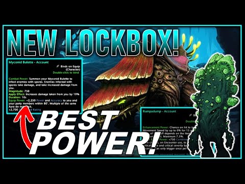 *NEW* BEST Mount & Companion w/ Most Stats (+18.75%) Myconid Lockbox for Module 24 - Neveriwnter