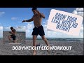 BODYWEIGHT ONLY LEG WORKOUT | GROW YOUR LEGS WITH NO GYM | 10,000 VIEWS 10 FREE PROGRAMS GIVEAWAY