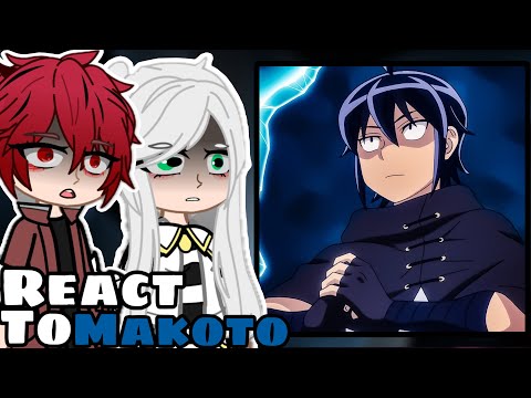 Sousou no Frieren React to Makoto || Gacha react 🇺🇸 🇧🇷