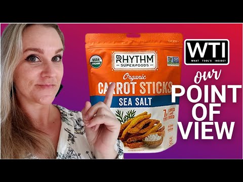 Rhythm Superfoods Organic Carrot Sticks - WTI product video review