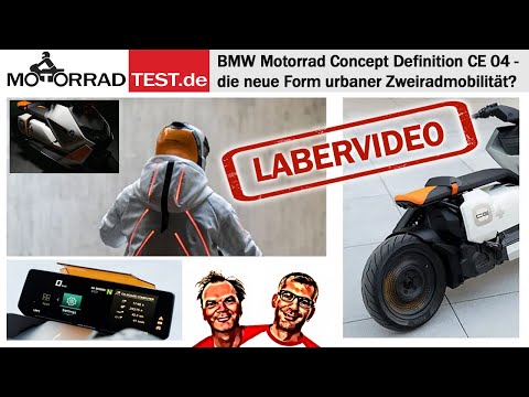 BMW CE 04 Motorrad Concept Definition | Erste Eindrücke (deutsch)