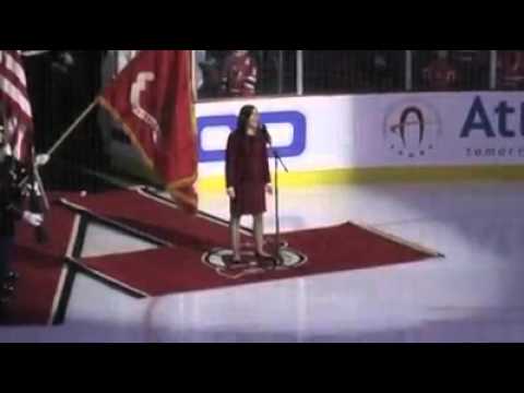 Mercedes Pescevich- New Jersey Devils National Anthem