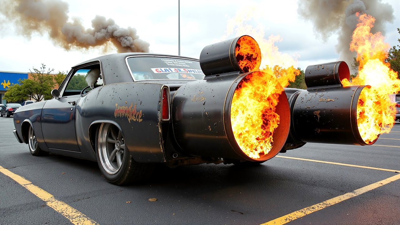 World’s CRAZIEST Loud Exhausts! Fire Spitting Cars, Brutal Backfires & Insane Mods 🔥🔊