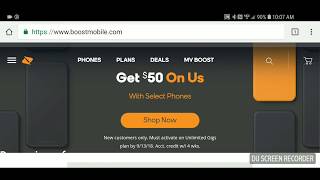 Get $50 Account Credit with A New Phone Boost Mobile Website (HD)