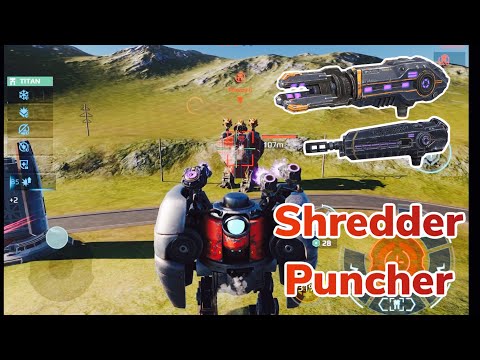 Puncher Shredder Revenant 6.9M damage | War Robot Gameplay
