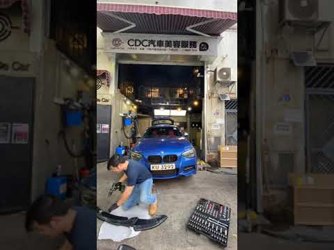 元朗汽車美容維修咖啡屋-裝頭唇 M135I