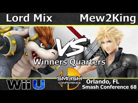 DMG Lord Mix (Bowser) vs. FOX MVG|Mew2King (Cloud) - Wii U Winner's Quarters - SC:68