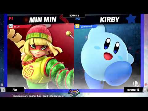 qwertz143 (Kirby) vs FLOR (Min Min) - SSB India July 4