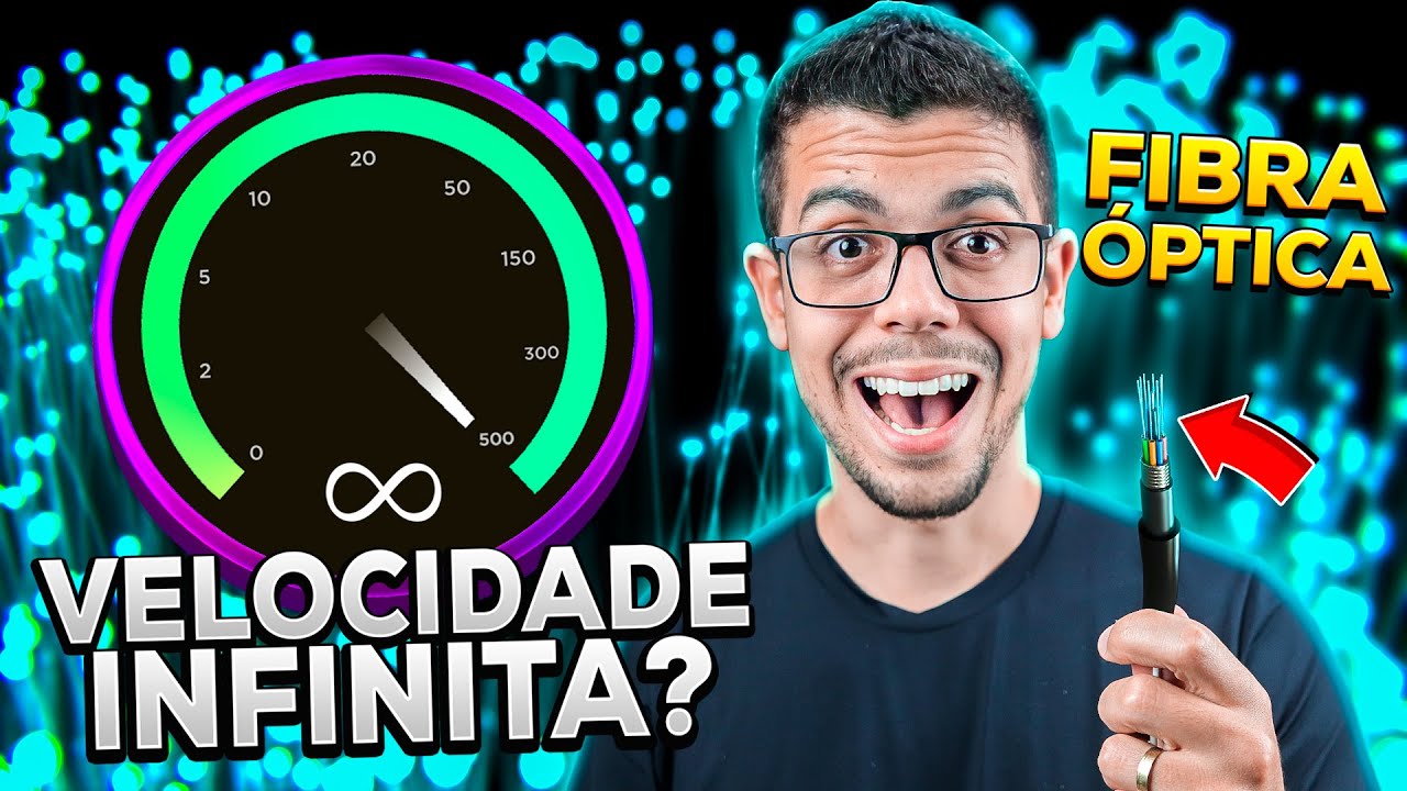 O QUE É FIBRA ÓPTICA? Entenda como a transmissão de internet funciona!