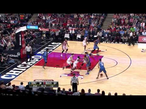 Evan Fournier vs Chicago Bulls 2015.11.01 (19Pts)