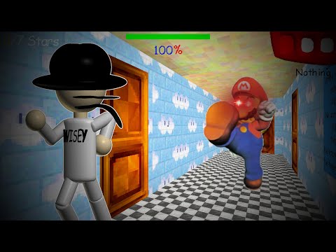 YA-HOO! | Baldi's Basics 64 1.4.3 Port (Super Mario X Baldi's Basics)