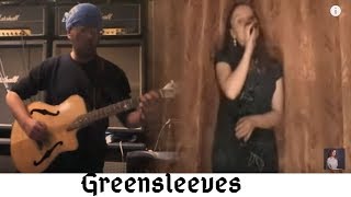 Blackmore&#39;s night - Greensleeves (cover by Alisa and Toto)