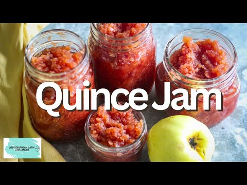 Homemade Quince Jam (Mediterranean style)