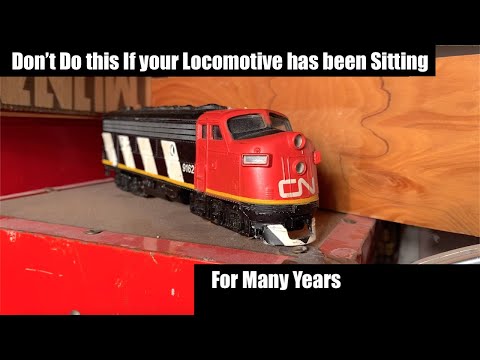 Don't Run Your Locomotive That's Been in Storage for Years