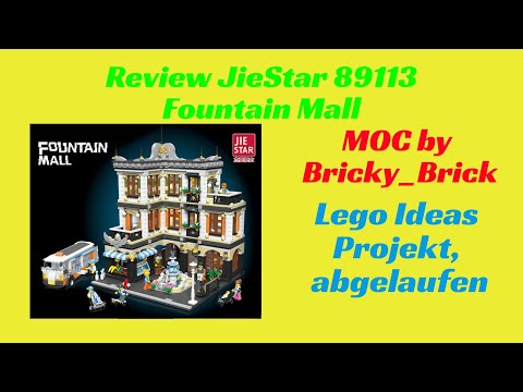 JieStar 89113 Fountain Square Review - So muss das sein, alles Drucke! Original by Bricky_Brick